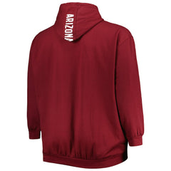 Arizona Cardinals Big & Tall Logo Pullover Hoodie - Cardinal Hoodies