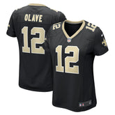Chris Olave New Orleans Saints Women's Game Player Jersey - Black Jerseys