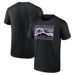 Colorado Rockies Mountain Air T-Shirt - Black T-shirts