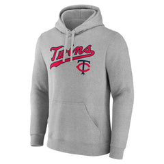 Minnesota Twins Wahconah Pullover Hoodie - Gray Hoodies
