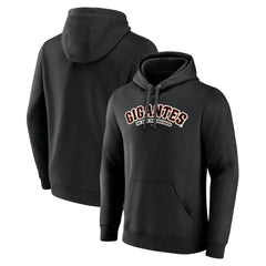 San Francisco Giants Spanish Logo Pullover Hoodie - Black Hoodies