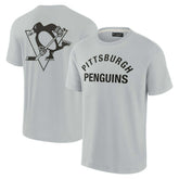 Pittsburgh Penguins Fanatics Unisex Elements Super Soft Short Sleeve T-Shirt - Gray | US 5120879
