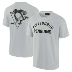 Pittsburgh Penguins Fanatics Unisex Elements Super Soft Short Sleeve T-Shirt - Gray | US 5120879