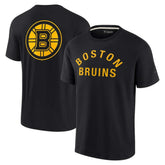 Boston Bruins Fanatics Unisex Elements Super Soft Short Sleeve T-Shirt - Black | US 5120882