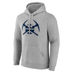Denver Nuggets Alternate Logo Pullover Hoodie Gray outlet