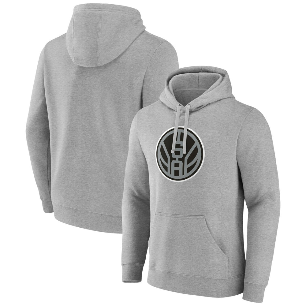 San Antonio Spurs Alternate Logo Pullover Hoodie Gray outlet