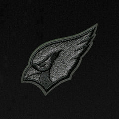 Arizona Cardinals Antigua Tonal Logo Tribute Quarter-Zip Pullover Top - Black Pullover