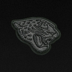 Jacksonville Jaguars Antigua Tonal Logo Tribute Quarter-Zip Pullover Top - Black Pullover