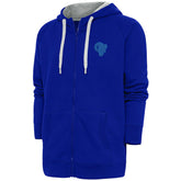 Los Angeles Rams Antigua Tonal Logo Victory Full-Zip Hoodie - Royal Hoodies