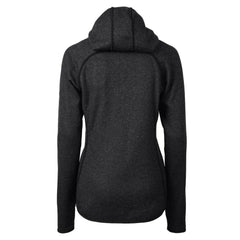 Denver Broncos Cutter & Buck Women's Throwback Logo Mainsail Full-Zip Jacket - Heather Charcoal Jackets