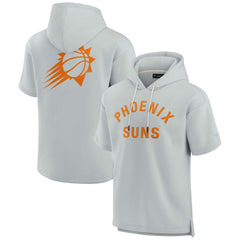 Phoenix Suns Unisex Elements Super Soft Fleece Short Sleeve Pullover Hoodie Gray - Fanatics
