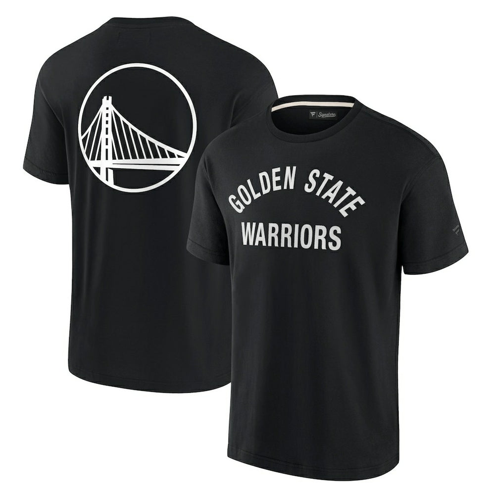 Golden State Warriors Unisex Elements Super Soft Short Sleeve T-Shirt Black - Fanatics