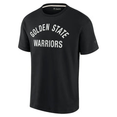 Golden State Warriors Unisex Elements Super Soft Short Sleeve T-Shirt Black - Fanatics