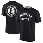 Brooklyn Nets Unisex Elements Super Soft Short Sleeve T-Shirt Black - Fanatics