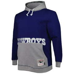 Dallas Cowboys Big & Tall Big Face Pullover Hoodie - Navy/Silver Hoodies