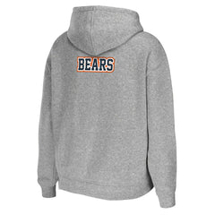 Chicago Bears WEAR by Erin Andrews Women's Team Full-Zip Hoodie - Heathered Gray Hoodies