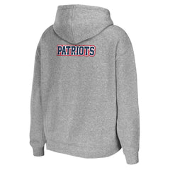 New England Patriots WEAR by Erin Andrews Women's Team Full-Zip Hoodie - Heathered Gray Hoodies