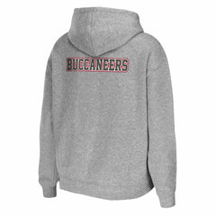 Tampa Bay Buccaneers WEAR by Erin Andrews Women's Team Full-Zip Hoodie - Heathered Gray Hoodies