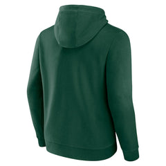 Minnesota Wild Fanatics Primary Logo Pullover Hoodie - Green | US 5133137