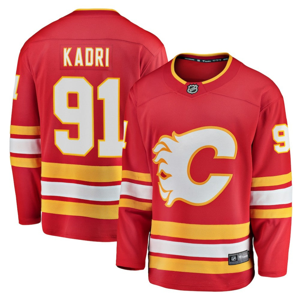 Nazem Kadri Calgary Flames Fanatics Home Breakaway Player Jersey - Red | US 5135828