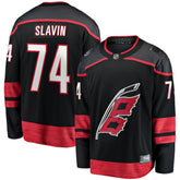 Jaccob Slavin Carolina Hurricanes Fanatics Home Breakaway Player Jersey - Black | US 5135839