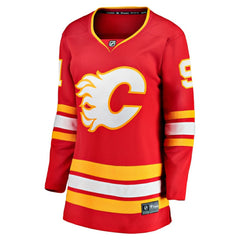 Nazem Kadri Calgary Flames Fanatics Women's Home Breakaway Player Jersey - Red | US 5135846