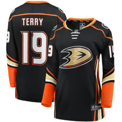 Troy Terry Anaheim Ducks Fanatics Women's Home Team Breakaway Player Jersey - Black | US 5135878