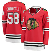 MacKenzie Entwistle Chicago Blackhawks Fanatics Women's Home Breakaway Player Jersey - Red | US 5135887