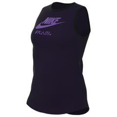 Brazil Women's National Team Women's Futura Tank Top Navy - Nike outlet