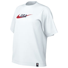 USMNT Women's Swoosh T-Shirt White - Nike on sale