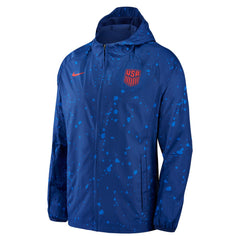USMNT AWF Raglan Full-Zip Hoodie Jacket Navy - Nike cheap