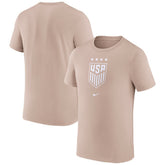 USWNT Crest T-Shirt Tan - Nike discount