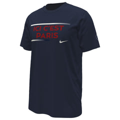 Paris Saint-Germain Verbiage T-Shirt Navy - Nike discount