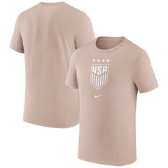 USWNT Youth Crest T-Shirt Tan - Nike online