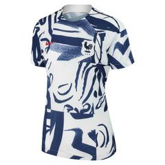 France Women's National Team Women's 2023 Pre-Match Top White - Nike on sale
