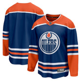 Edmonton Oilers Fanatics Home Breakaway Blank Jersey - Royal | US 5143783