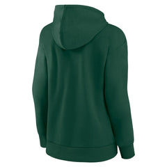 Green Bay Packers Women's Primary Logo Pullover Hoodie - Green Hoodies