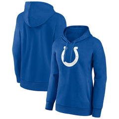 Indianapolis Colts Women's Primary Logo Pullover Hoodie - Royal Hoodies
