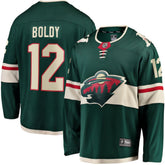 Matthew Boldy Minnesota Wild Fanatics Home Breakaway Player Jersey - Green | US 5146639