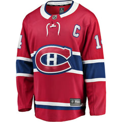 Nick Suzuki Montreal Canadiens Fanatics Home Captain Patch Breakaway Player Jersey - Red | US 5146650