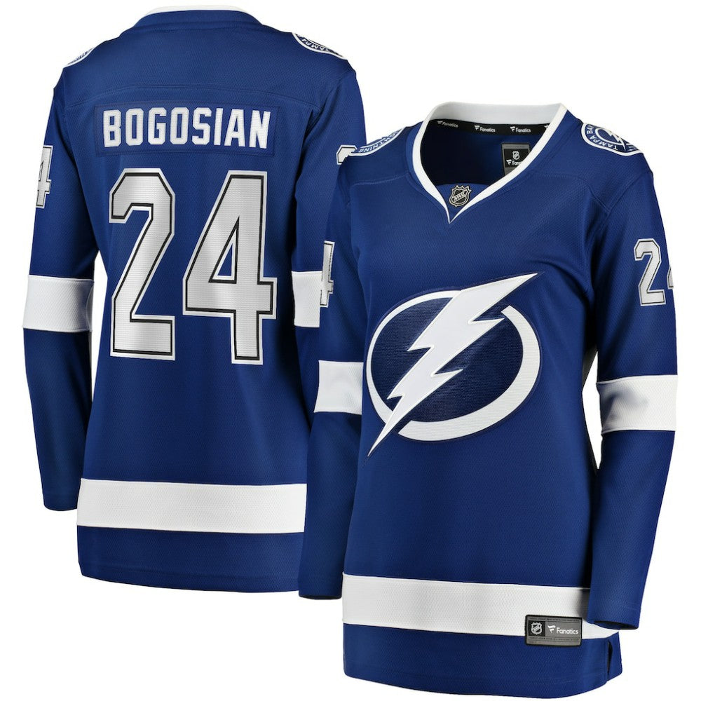Zach Bogosian Tampa Bay Lightning Fanatics Women's Home Breakaway Player Jersey - Blue | US 5148715