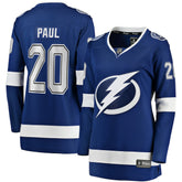 Nicholas Paul Tampa Bay Lightning Fanatics Women's Home Breakaway Player Jersey - Blue | US 5148718