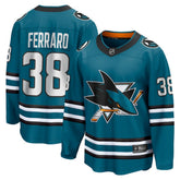 Mario Ferraro San Jose Sharks Fanatics Home Breakaway Player Jersey - Teal | US 5148752