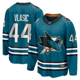 Marc-Edouard Vlasic San Jose Sharks Fanatics Home Breakaway Player Jersey - Teal | US 5148760
