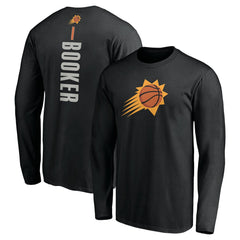 Devin Booker Phoenix Suns Playmaker Name & Number Long Sleeve T-Shirt Black outlet