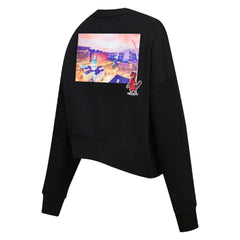 St. Louis Cardinals Pro Standard Women's City Scape Pullover Sweatshirt - Black Pullover
