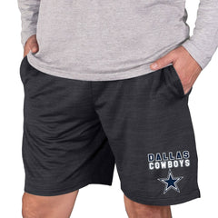 Dallas Cowboys Concepts Sport Bullseye Knit Jam Shorts - Charcoal Shorts