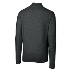 Indianapolis Colts Cutter & Buck Throwback Logo Lakemont Tri-Blend Big & Tall Quarter-Zip Pullover Sweater - Heather Charcoal Pullover