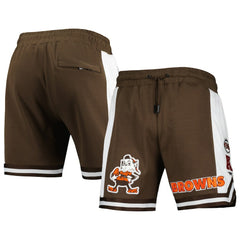 Cleveland Browns Pro Standard Retro Classic 2.0 Shorts - Brown Shorts