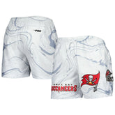 Tampa Bay Buccaneers Pro Standard Allover Marble Print Shorts - White Shorts